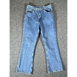 Vintage Polo Jeans Co. Ralph Lauren Relaxed Fit Wide Leg Jeans Womens Size 13x30